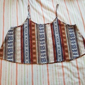 Patterned tank top